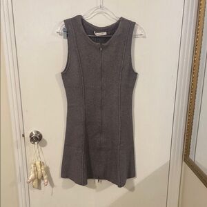 Gray Sleeveless Dress